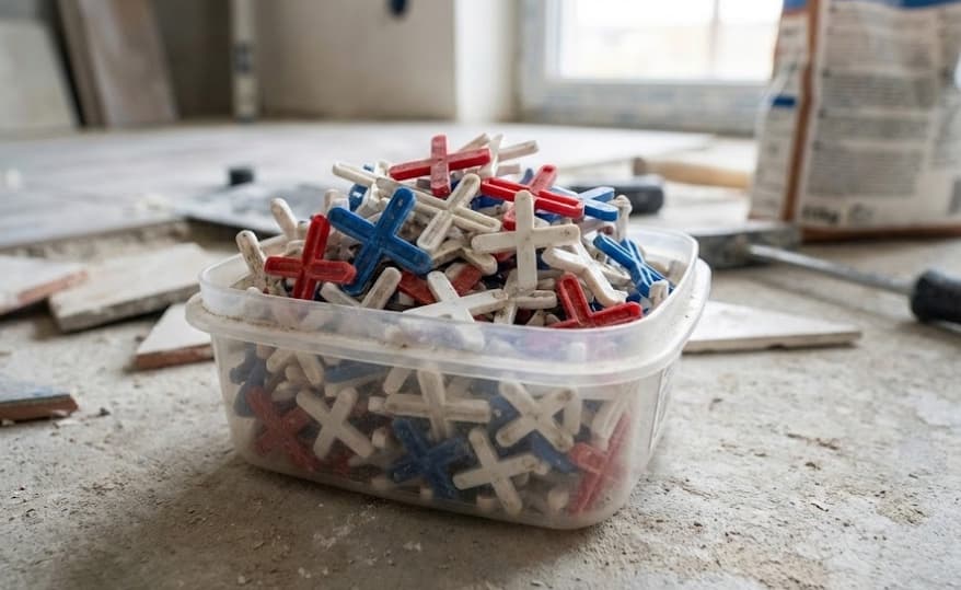 Krzyżaki do płytek różne